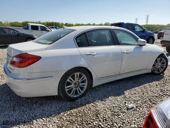 2012 Hyundai Genesis 4.6L with VIN KMHGC4DF8CU211239, listed as a Copart auction lot 52936855 with 214,730 mi miles and Salvage Title. Bid and sale history available at carsss.com. Image 3.