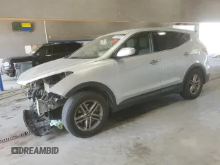 2017 Hyundai Santa Fe 2.4L z VIN 5XYZTDLB4HG440683, wystawiony jako Copart lot #55408975 z przebiegiem 105 014 mil mil oraz Szkoda całkowita • Salvage title. Historia ofert i sprzedaży dostępna na DreamBid. Obrazek 1.