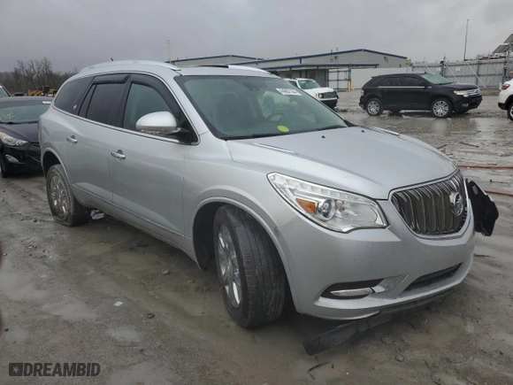 2016 Buick Enclave Leather with VIN 5GAKRBKD4GJ202727, listed as a Copart auction lot 44882144 with NaN miles and Salvage Title. Bid and sale history available at carsss.com. Image 4.