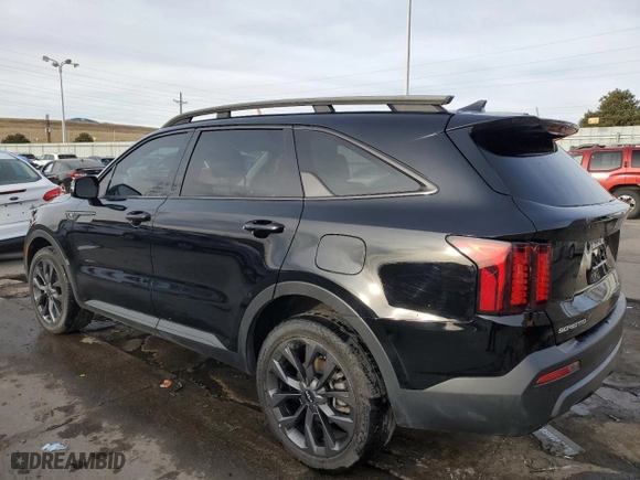 2023 Kia Sorento X-Line EX with VIN 5XYRHDLF9PG211290, listed as a Copart auction lot 81362724 with 22,119 mi miles and Salvage Title. Bid and sale history available at carsss.com. Image 2.