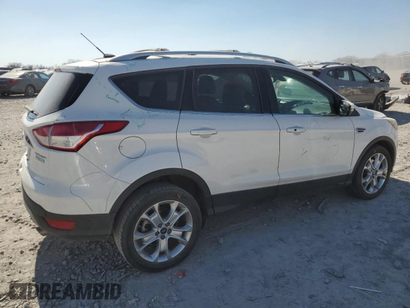 2016 Ford Escape Titanium with VIN 1FMCU0J99GUC34442, listed as a Copart auction lot 48917865 with 175,967 mi miles and Salvage Title. Bid and sale history available at carsss.com. Image 3.