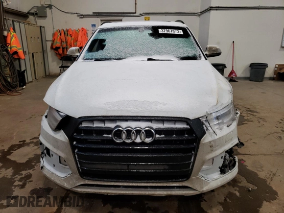2017 Audi Q3 Prestige with VIN WA1GCCFS2HR005461, listed as a Copart auction lot 37967873 with 128,540 mi miles. Bid and sale history available at carsss.com. Image 5.