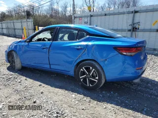 2024 Nissan Sentra SV with VIN 3N1AB8CV0RY375199, listed as a Copart auction lot 50253055 with 11,557 mi miles and Salvage Title. Bid and sale history available at DreamBid. Image 2.