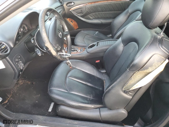 2007 Mercedes-Benz CLK-Class 5.5L with VIN WDBTK72F07T082837, listed as a Copart auction lot 79714153 with 189,396 mi miles and Clean Title. Bid and sale history available at carsss.com. Image 7.