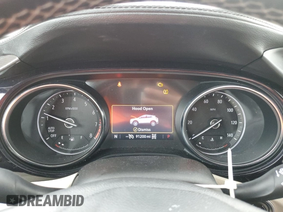 2020 Buick Encore GX Select with VIN KL4MMESL0LB065573, listed as a Copart auction lot 56835405 with 91,200 mi miles and Salvage title. Bid and sale history available at DreamBid. Image 9.