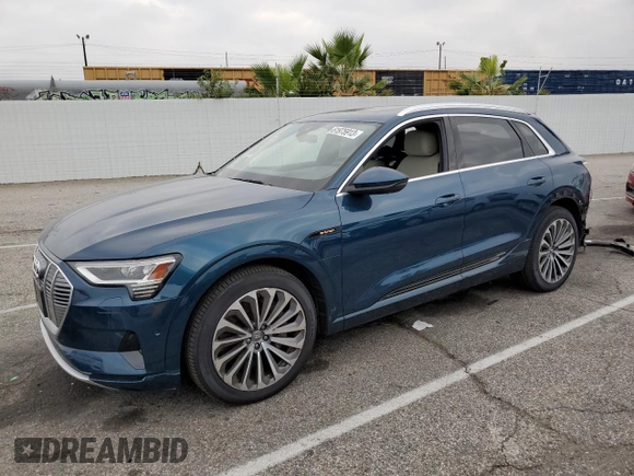 2019 Audi e-tron Prestige with VIN WA1VABGE3KB013620, listed as a Copart auction lot 61975913 with 25,369 mi miles. Bid and sale history available at carsss.com. Image 1.