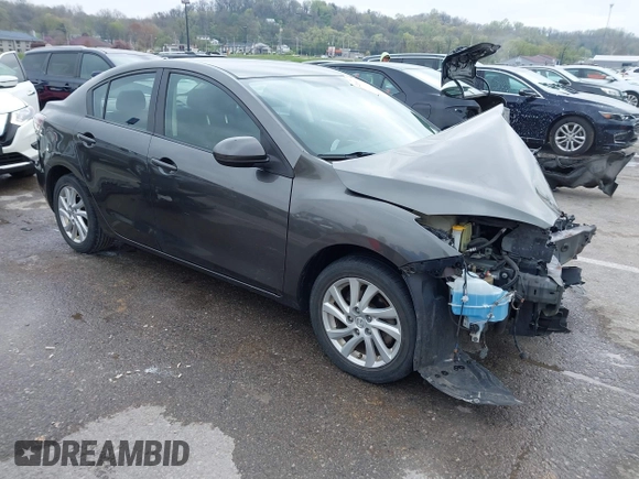 2012 Mazda 3 i Touring with VIN JM1BL1V78C1596808, listed as a IAAI auction lot 42004109 with Not Provided miles and . Bid and sale history available at DreamBid. Image 1.