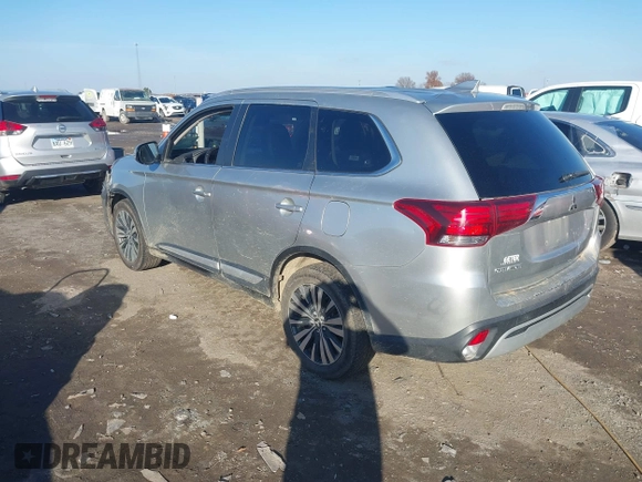 2020 Mitsubishi Outlander ES with VIN JA4AZ3A32LZ018238, listed as a IAAI auction lot 41129342 with 142,946 mi miles and . Bid and sale history available at DreamBid. Image 3.