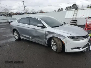 2015 Chrysler 200 C with VIN 1C3CCCCG7FN647042, listed as a Copart auction lot 51930455 with 148,966 mi miles and Salvage Title. Bid and sale history available at carsss.com. Image 4.