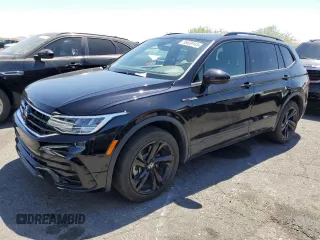 2024 Volkswagen Tiguan SE R-Line Black с VIN 3VV8B7AX6RM170005, выставлен на аукционе Copart как лот 55438145 с пробегом 14 149 миль миль и Списание • Salvage title. История ставок и продаж доступна на DreamBid. Изображение 1.
