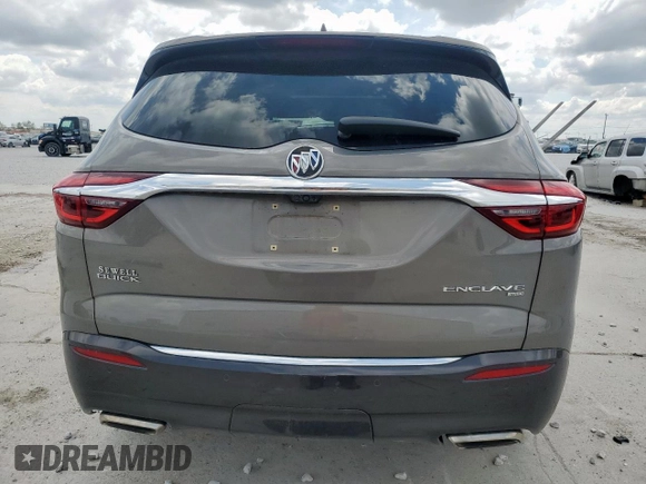 2018 Buick Enclave Avenir with VIN 5GAEVCKW0JJ155879, listed as a Copart auction lot 50727885 with 52,758 mi miles and Salvage Title. Bid and sale history available at DreamBid. Image 6.