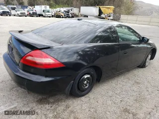 2005 Honda Accord Cpe EX-L with VIN 1HGCM72665A010675, listed as a Copart auction lot 47564045 with 241,214 mi miles and Salvage Title. Bid and sale history available at carsss.com. Image 3.