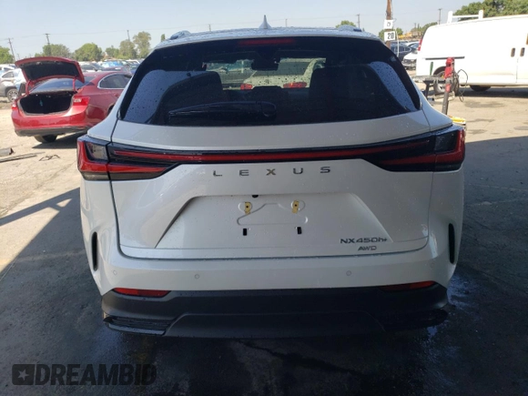 2022 Lexus NX with VIN JTJHKCFZ8N2003046, listed as a Copart auction lot 65249633 with 6,523 mi miles. Bid and sale history available at carsss.com. Image 6.