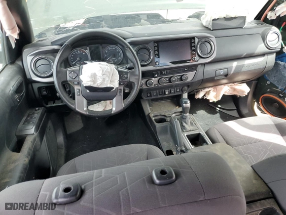 2020 Toyota Tacoma 4WD SR5 with VIN 5TFCZ5AN0LX228859, listed as a Copart auction lot 52820355 with 0 mi miles and Non Repairable. Bid and sale history available at carsss.com. Image 8.