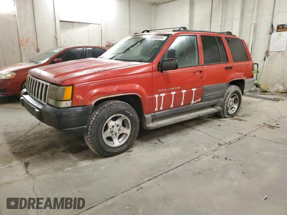 1997 Jeep Grand Cherokee Laredo with VIN 1J4GZ58Y9VC629994, listed as a Copart auction lot 83086694 with 252,147 mi miles and Salvage Title. Bid and sale history available at carsss.com. Image 1.