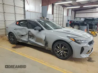 2022 Kia Stinger GT-Line with VIN KNAE35LD6N6118287, listed as a Copart auction lot 51643355 with Not Provided miles and Clean Title. Bid and sale history available at DreamBid. Image 4.