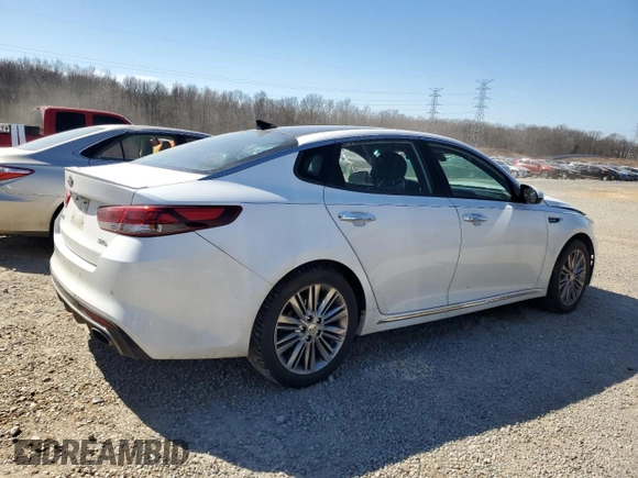 2016 Kia Optima SXL Turbo with VIN 5XXGV4L20GG065492, listed as a Copart auction lot 47194615 with 238,679 mi miles and Salvage title. Bid and sale history available at DreamBid. Image 3.