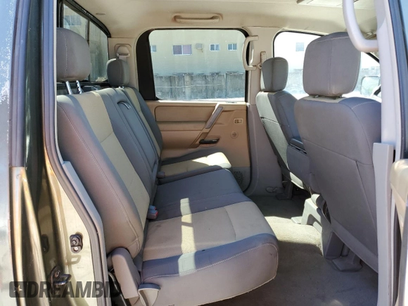 2004 Nissan Titan LE with VIN 1N6AA07AX4N512077, listed as a Copart auction lot 46105645 with 175,412 mi miles and Salvage Title. Bid and sale history available at DreamBid. Image 10.