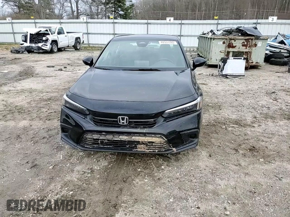2022 Honda Civic Sedan Sport with VIN 2HGFE2F53NH599572, listed as a Copart auction lot 49557265 with 56,859 mi miles and Salvage Title. Bid and sale history available at carsss.com. Image 11.
