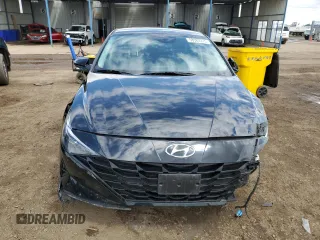 2023 Hyundai Elantra SEL with VIN KMHLM4AG3PU372242, listed as a Copart auction lot 58387375 with 13,746 mi miles and Salvage title. Bid and sale history available at DreamBid. Image 5.