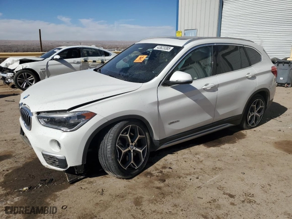 2016 BMW X1 xDrive28i with VIN WBXHT3C39GP882341, listed as a Copart auction lot 43623385 with 0 mi miles and Salvage Title. Bid and sale history available at carsss.com. Image 1.