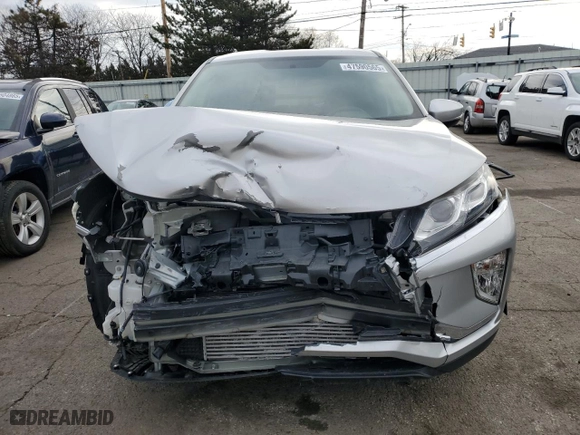 2018 Mitsubishi Eclipse Cross ES with VIN JA4AS3AA3JZ040698, listed as a Copart auction lot 47590565 with 44,043 mi miles and Salvage Title. Bid and sale history available at carsss.com. Image 5.
