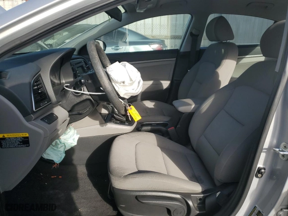2018 Hyundai Elantra SE with VIN KMHD74LF6JU574127, listed as a Copart auction lot 46001895 with 27,119 mi miles and Salvage Title. Bid and sale history available at carsss.com. Image 7.