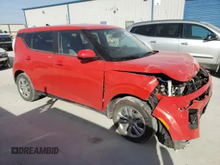 2022 Kia Soul LX with VIN KNDJ23AU6N7152252, listed as a Copart auction lot 48330905 with 45,259 mi miles and Salvage Title. Bid and sale history available at carsss.com. Image 4.