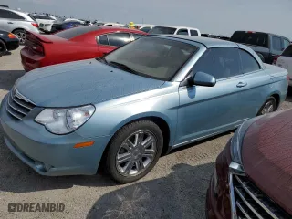 2009 Chrysler Sebring Limited with VIN 1C3LC65V29N568427, listed as a Copart auction lot 76250754 with 0 mi miles and Non Repairable. Bid and sale history available at carsss.com. Image 1.
