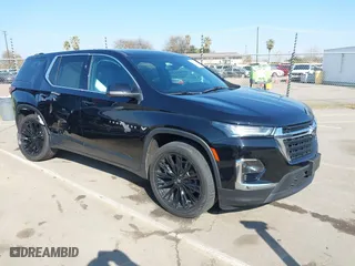 2022 Chevrolet Traverse LS with VIN 1GNERFKW8NJ122341, listed as a IAAI auction lot 41439431 with 36,716 mi miles. Bid and sale history available at carsss.com. Image 1.
