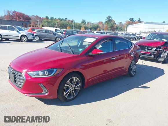 2017 Hyundai Elantra SE z VIN 5NPD84LF4HH101798, wystawiony jako IAAI lot #40700630 z przebiegiem 86 404 mil mil oraz . Historia ofert i sprzedaży dostępna na DreamBid. Obrazek 2.