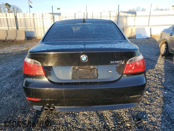 2005 BMW 5 Series 530i with VIN WBANA73535CR57700, listed as a Copart auction lot 87528245 with 255,305 mi miles and Salvage Title. Bid and sale history available at DreamBid. Image 6.