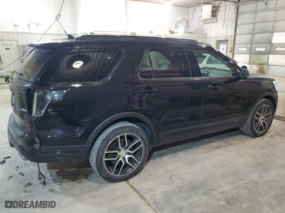 2019 Ford Explorer Sport with VIN 1FM5K8GT0KGB50730, listed as a Copart auction lot 44422915 with 80,257 mi miles and Salvage Title. Bid and sale history available at carsss.com. Image 3.