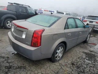 2006 Cadillac CTS with VIN 1G6DM57T060172169, listed as a Copart auction lot 38731134 with Not Provided miles and Salvage Title. Bid and sale history available at carsss.com. Image 3.
