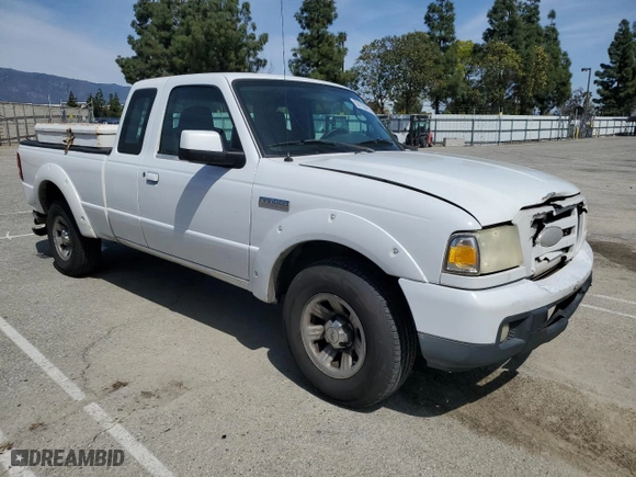 2006 Ford Ranger STX with VIN 1FTYR44U96PA54863, listed as a Copart auction lot 50100415 with 248,634 mi miles and Salvage Title. Bid and sale history available at carsss.com. Image 4.