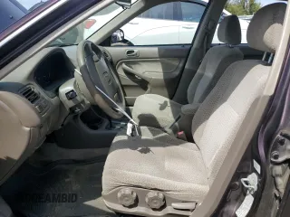 2000 Honda Civic LX with VIN 1HGEJ6678YL058105, listed as a Copart auction lot 54119675 with 272,441 mi miles and Salvage Title. Bid and sale history available at carsss.com. Image 7.
