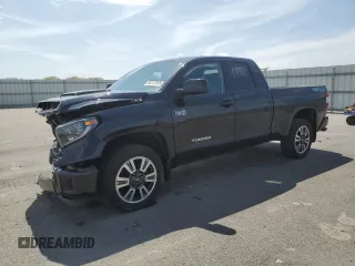 2021 Toyota Tundra SR with VIN 5TFUY5F14MX973127, listed as a Copart auction lot 55117515 with 37,288 mi miles and Salvage title. Bid and sale history available at DreamBid. Image 1.