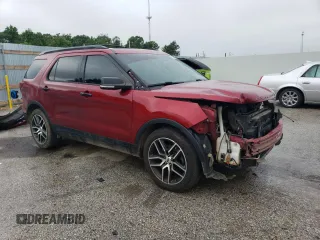 2016 Ford Explorer Sport z VIN 1FM5K8GTXGGB02174, wystawiony jako Copart lot #57963255 z przebiegiem 154 919 mil mil oraz Szkoda całkowita • Salvage title. Historia ofert i sprzedaży dostępna na DreamBid. Obrazek 4.