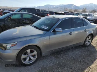 2004 BMW 5 Series 530i with VIN WBANA73544B809740, listed as a Copart auction lot 47993595 with 150,255 mi miles and Salvage Title. Bid and sale history available at carsss.com. Image 1.