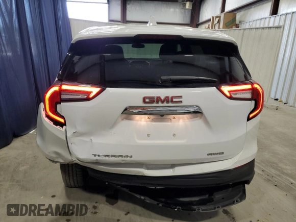 2024 GMC Terrain SLE with VIN 3GKALTEG1RL343858, listed as a Copart auction lot 59034215 with 19,435 mi miles and Clean title. Bid and sale history available at DreamBid. Image 6.