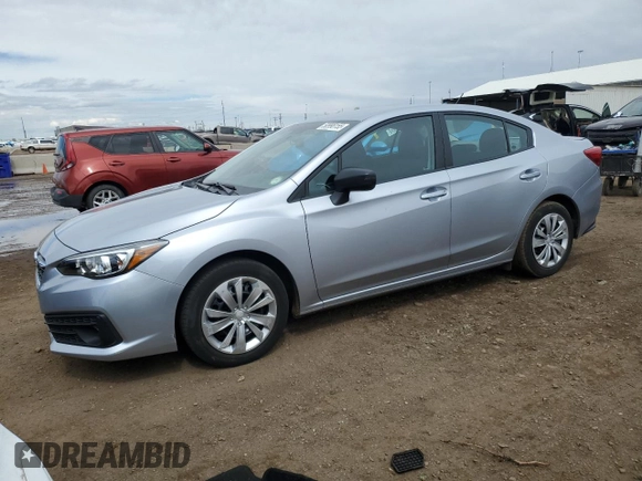 2021 Subaru Impreza with VIN 4S3GKAB66M3600445, listed as a Copart auction lot 50998155 with 31,337 mi miles and Salvage title. Bid and sale history available at DreamBid. Image 1.