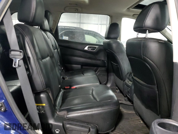 2017 Nissan Pathfinder SV with VIN 5N1DR2MM1HC641910, listed as a Copart auction lot 42714965 with 163,183 mi miles and Non Repairable. Bid and sale history available at carsss.com. Image 11.