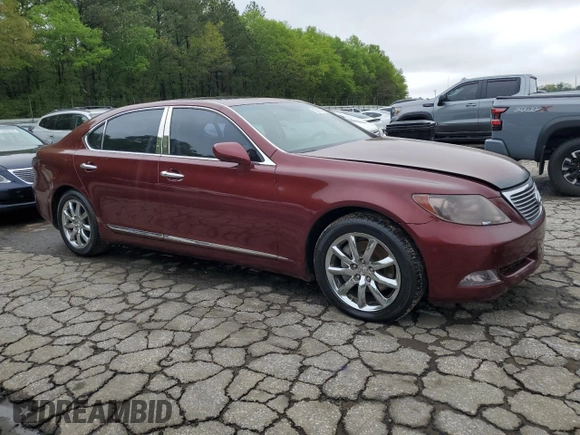 2008 Lexus LS 460 L with VIN JTHGL46F285027349, listed as a Copart auction lot 52014025 with 148,807 mi miles and Clean title. Bid and sale history available at DreamBid. Image 4.
