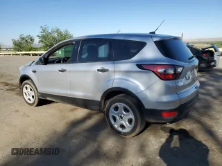 2017 Ford Escape S with VIN 1FMCU0F77HUC67545, listed as a Copart auction lot 56861555 with 228,117 mi miles and Salvage title. Bid and sale history available at DreamBid. Image 2.