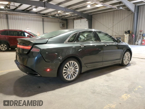 2015 Lincoln MKZ z VIN 3LN6L2J95FR613519, wystawiony jako Copart lot #59165895 z przebiegiem 117 630 mil mil oraz Szkoda całkowita • Salvage title. Historia ofert i sprzedaży dostępna na DreamBid. Obrazek 3.