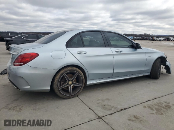 2016 Mercedes-Benz C 450 AMG with VIN 55SWF6EB6GU125889, listed as a Copart auction lot 45190995 with 108,440 mi miles and Clean Title. Bid and sale history available at carsss.com. Image 3.