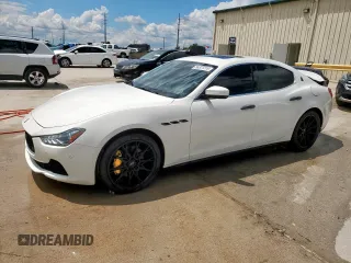 2017 Maserati Ghibli with VIN ZAM57XSA1H1221544, listed as a Copart auction lot 56321215 with 61,008 mi miles and Clean title. Bid and sale history available at DreamBid. Image 1.