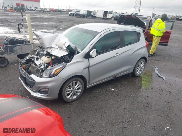 2021 Chevrolet Spark 1LT with VIN KL8CD6SA1MC216625, listed as a IAAI auction lot 41700974 with 71,121 mi miles. Bid and sale history available at carsss.com. Image 17.