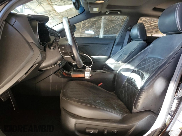 2014 Kia Optima SXL Turbo with VIN 5XXGR4A65EG277764, listed as a Copart auction lot 57944285 with 170,707 mi miles and Salvage title. Bid and sale history available at DreamBid. Image 7.