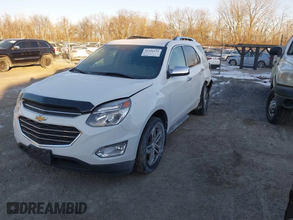 2016 Chevrolet Equinox LTZ with VIN 2GNFLGEK7G6299922, listed as a IAAI auction lot 41316533 with 89,938 mi miles. Bid and sale history available at carsss.com. Image 17.